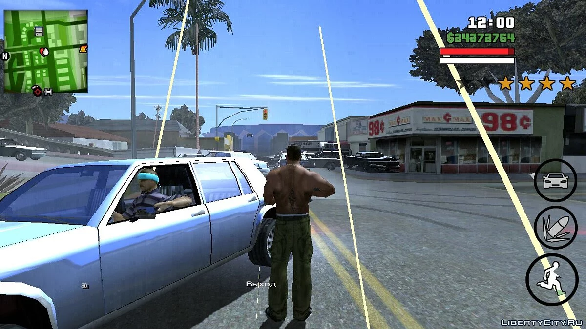 Бесконечная броня / GTA San Andreas (iOS, Android)