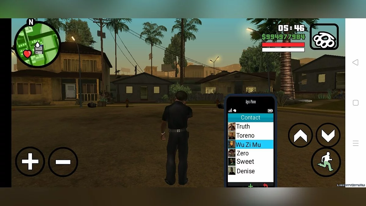 Интерактивный телефон V3.0 / GTA San Andreas (iOS, Android)