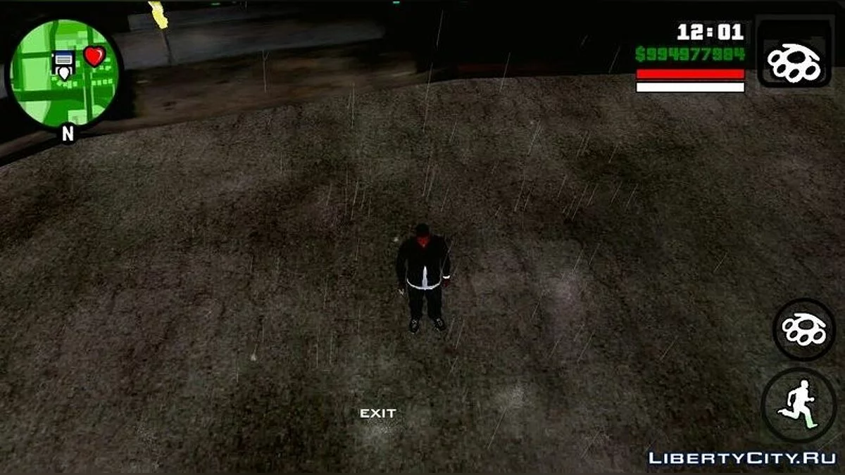 Эффект дождя v2.0 / GTA San Andreas (iOS, Android)