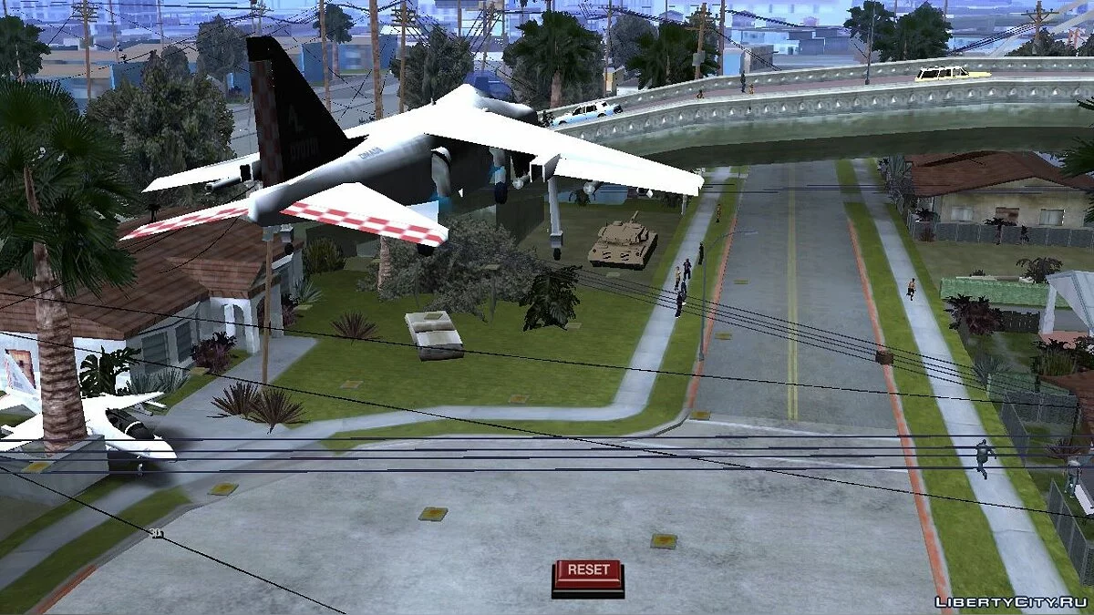 Кассетные (Кластерные) бомбы для истребителя  / GTA San Andreas (iOS, Android)