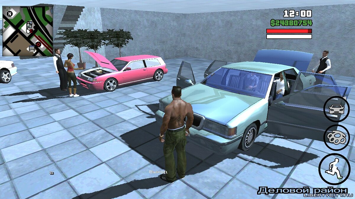 Скачать Оживление автосалона в Сан-Фиерро для GTA San Andreas (iOS, Android)