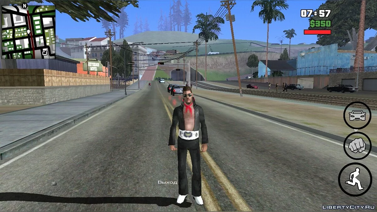 Skin Selector V4 (Улучшенная версия) / GTA San Andreas (iOS, Android)
