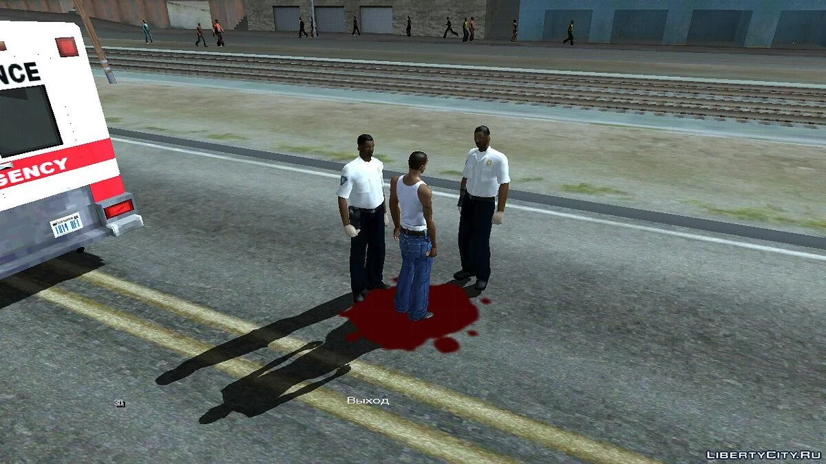 Скорая помощь отвозит в больницу, когда умрете  / GTA San Andreas (iOS, Android)