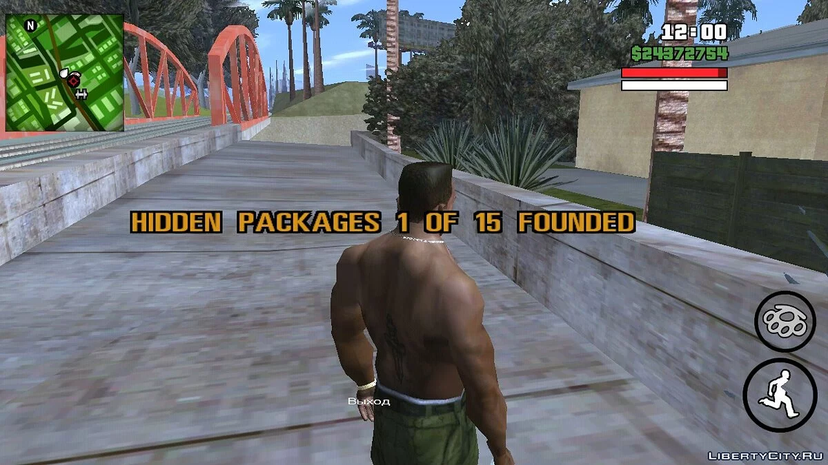 Скрытые пакеты из GTA Vice City / GTA San Andreas (iOS, Android)