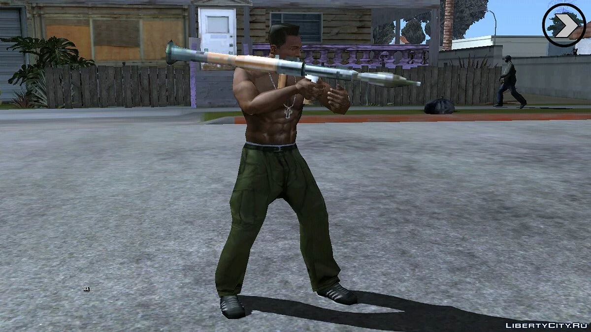 Смена оружия (3D меню) / GTA San Andreas (iOS, Android)
