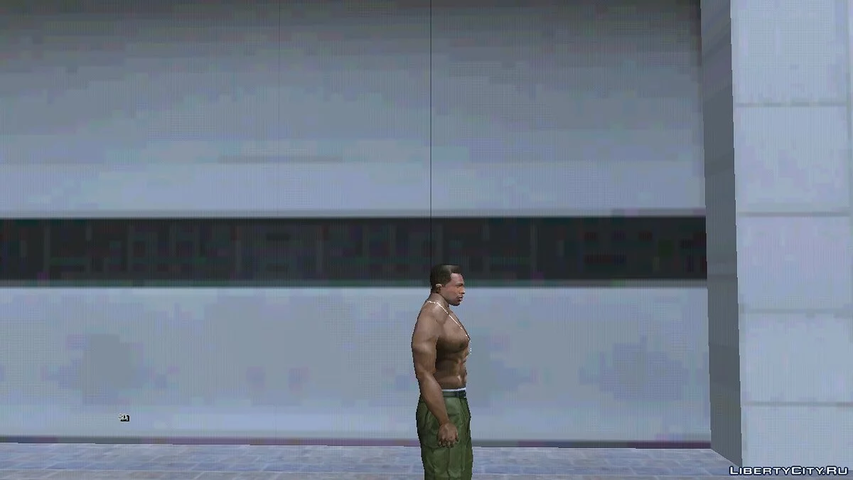 Спускаться по веревке / GTA San Andreas (iOS, Android)