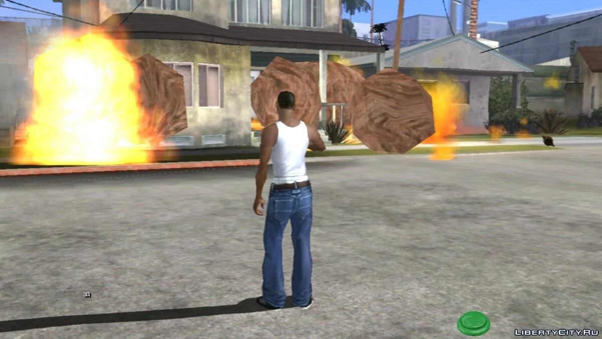 Стрелять объектами v3 / GTA San Andreas (iOS, Android)