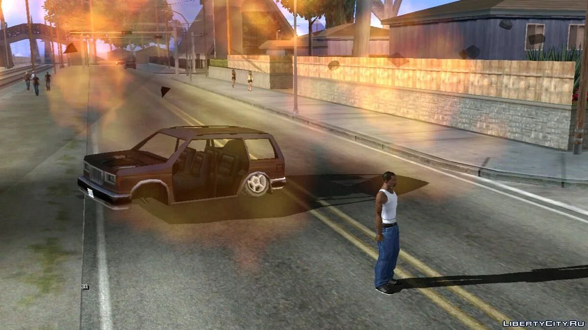 Убивать и уничтожать с помощью мысли / GTA San Andreas (iOS, Android)