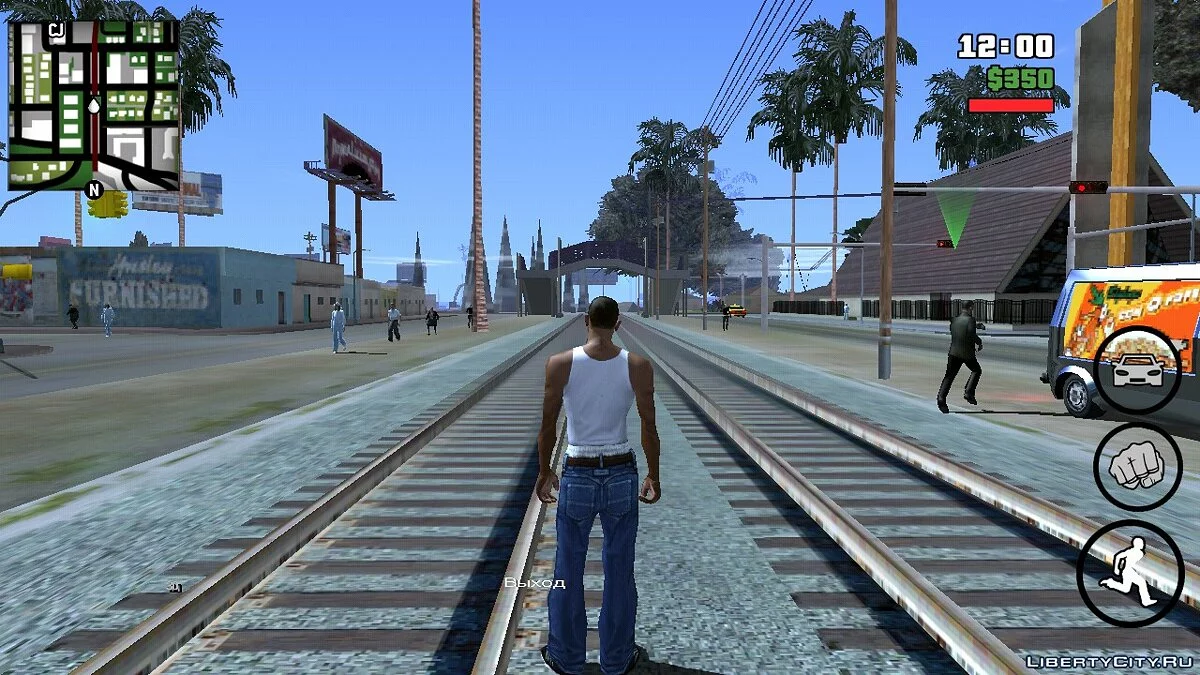 Возможность похищать людей / GTA San Andreas (iOS, Android)