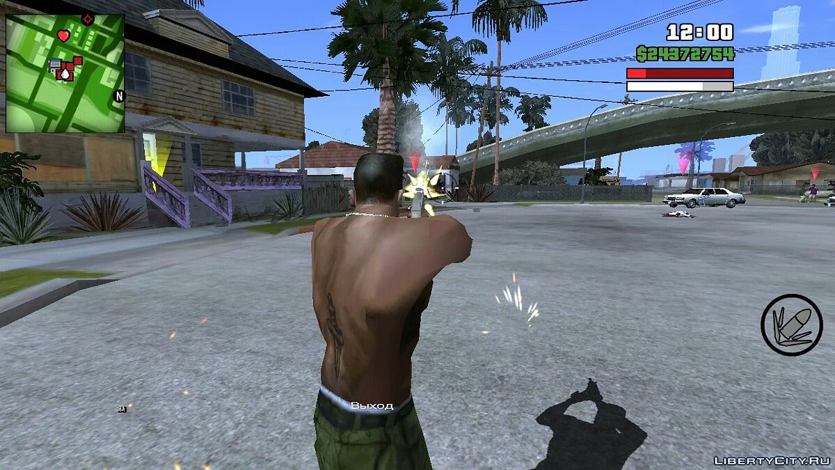 Защитить Grove Street (CLEO-миссия) / GTA San Andreas (iOS, Android)
