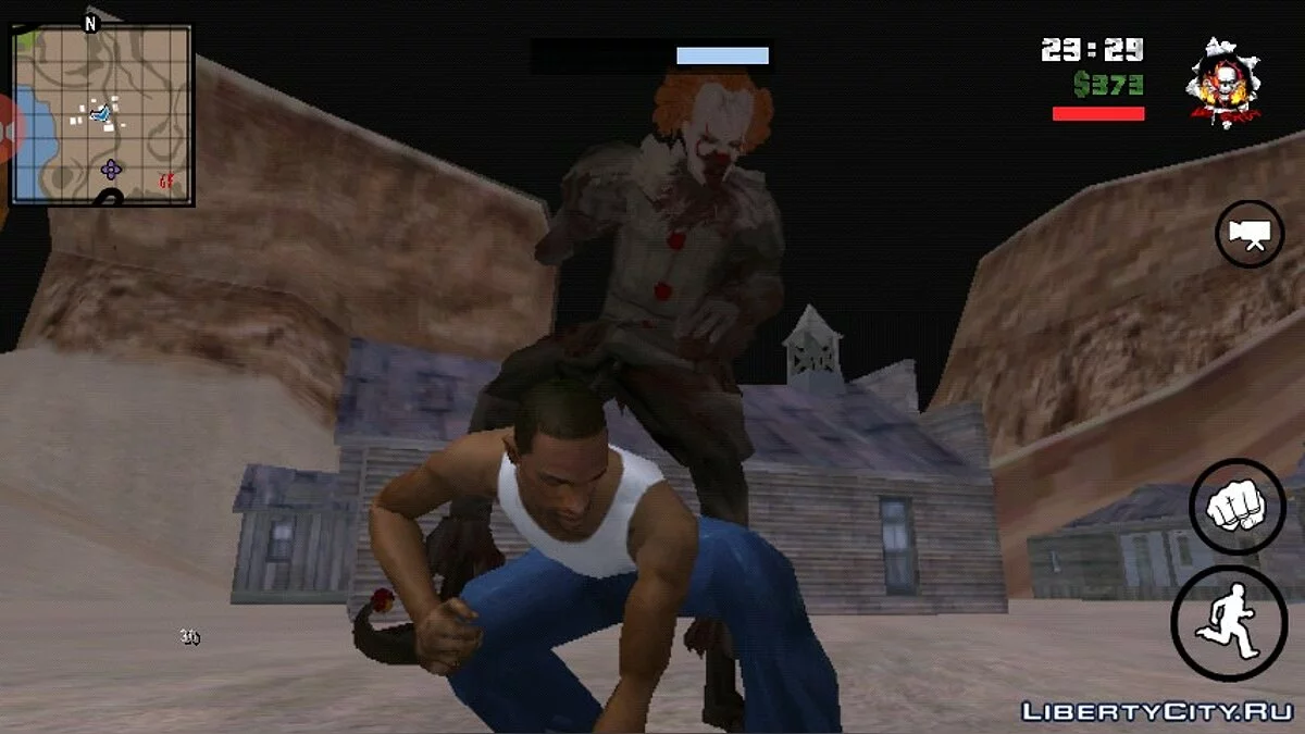 Клоун-убийца (Horror) / GTA San Andreas (iOS, Android)