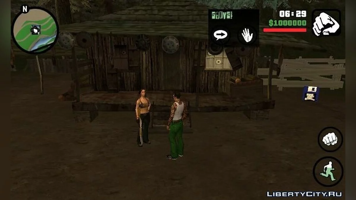 Позвонить друзьям (позвать на помощь) / GTA San Andreas (iOS, Android)