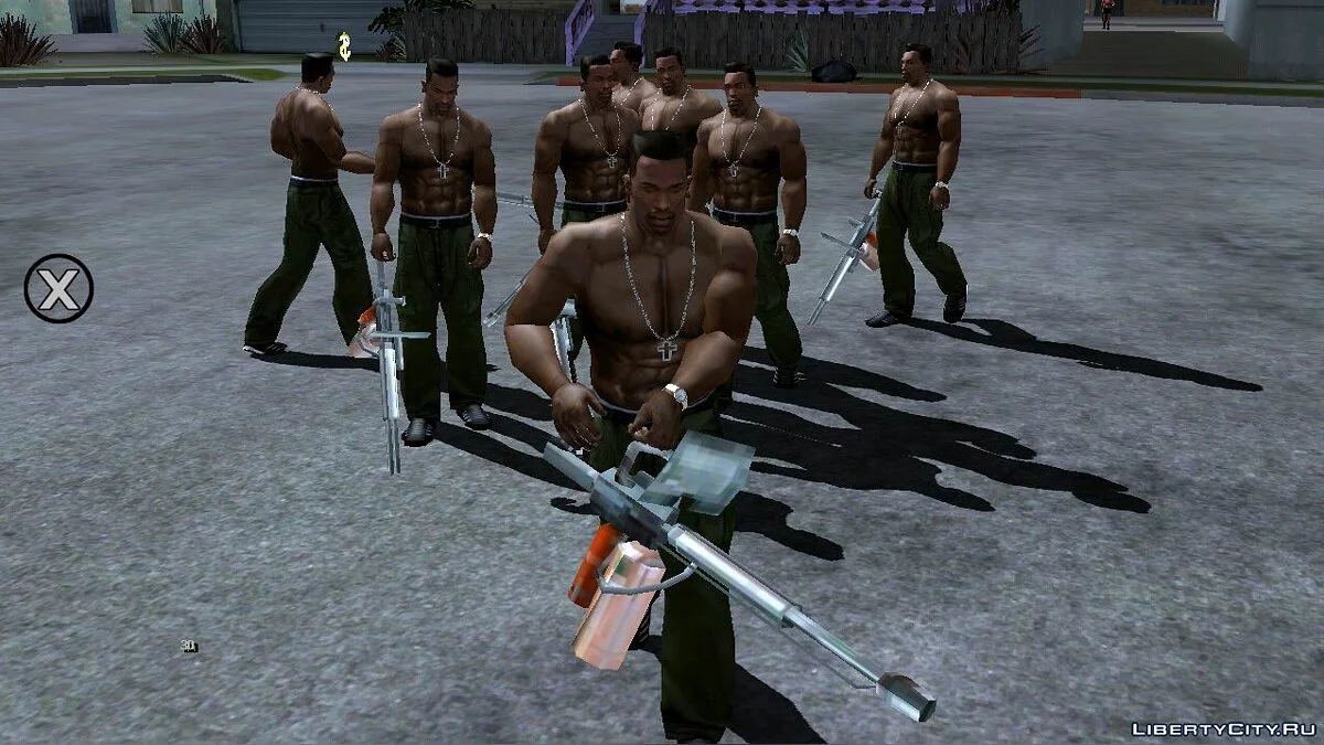Создать клонов / GTA San Andreas (iOS, Android)