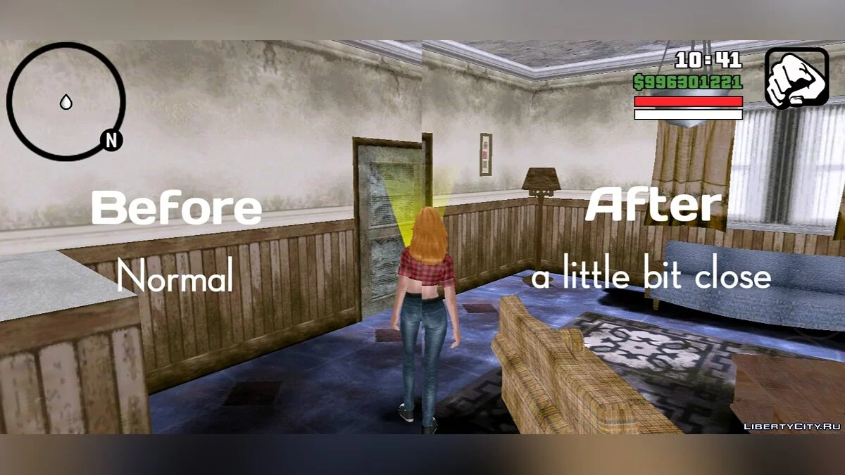 Фикс камеры / GTA San Andreas (iOS, Android)