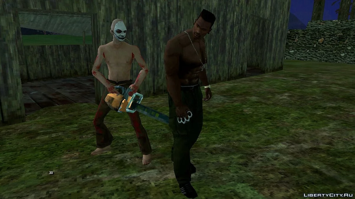 Классическое Кожаное Лицо / GTA San Andreas (iOS, Android)