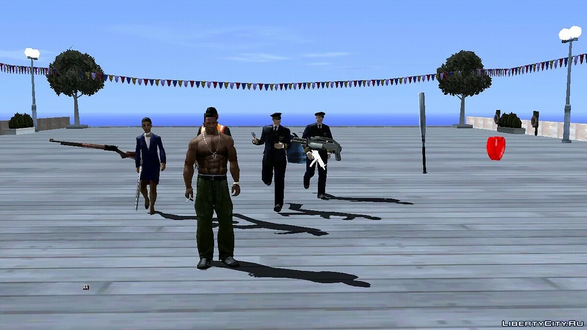 Бойня на выживание (CLEO-миссия) / GTA San Andreas (iOS, Android)