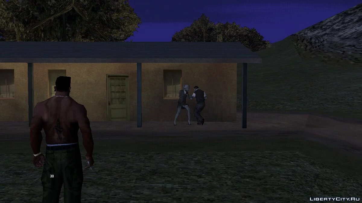 Драка призраков / GTA San Andreas (iOS, Android)