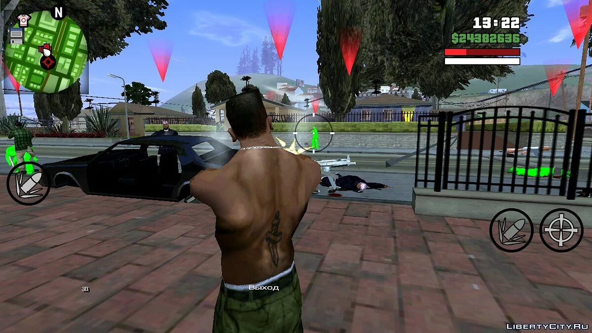 Гангстеры из Grove Street (Первый сезон, пять CLEO-миссий) / GTA San Andreas (iOS, Android)