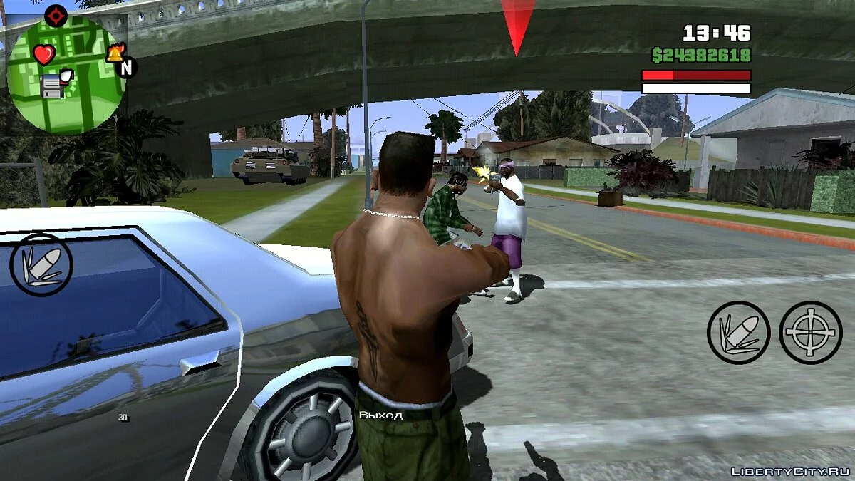 Гангстеры из Grove Street (Первый сезон, пять CLEO-миссий) / GTA San Andreas (iOS, Android)