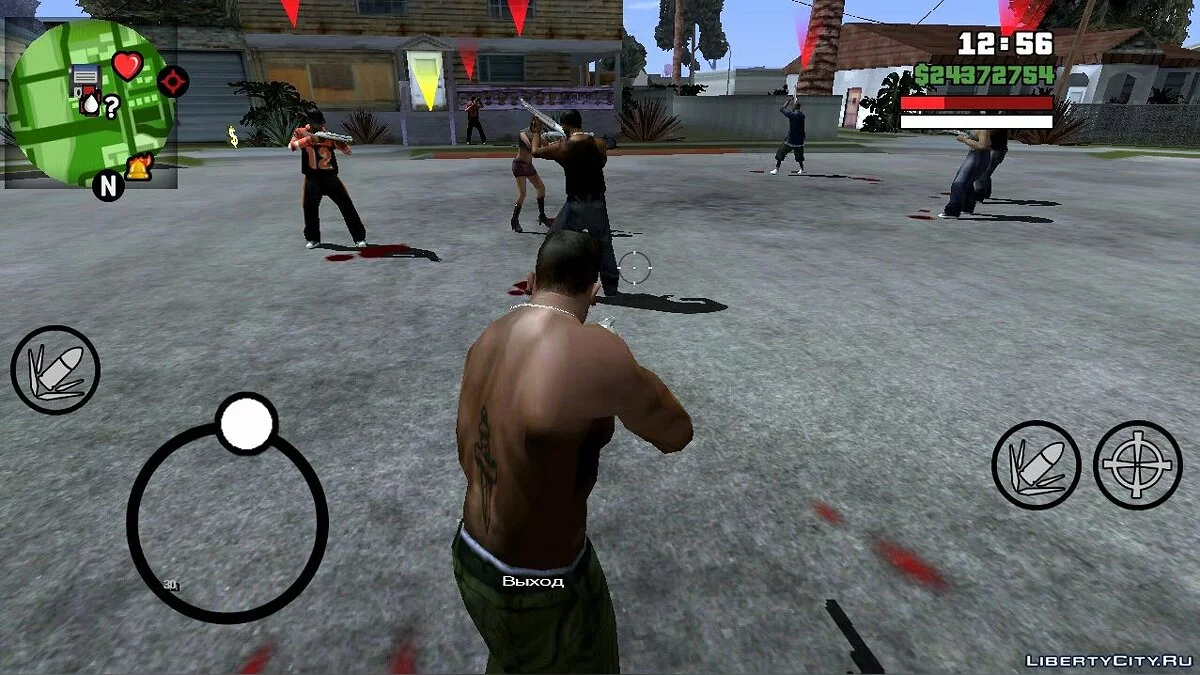 Матч смерти на Grove Street (CLEO-миссия) / GTA San Andreas (iOS, Android)