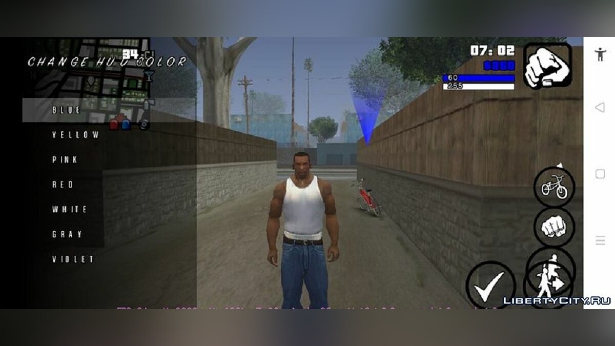 Замена hud.csa в GTA San Andreas (iOS, Android) (14 файлов)