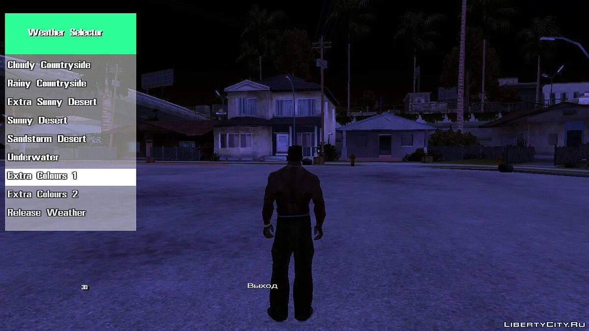 Настройка погоды v2.0 (В стиле GTA 5) / GTA San Andreas (iOS, Android)