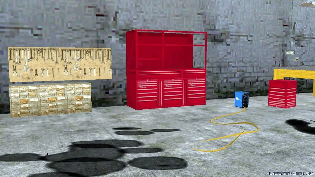 Вход в гараж в Доэрти / GTA San Andreas (iOS, Android)