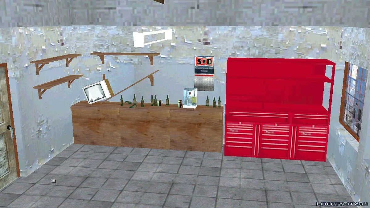 Вход в гараж в Доэрти / GTA San Andreas (iOS, Android)