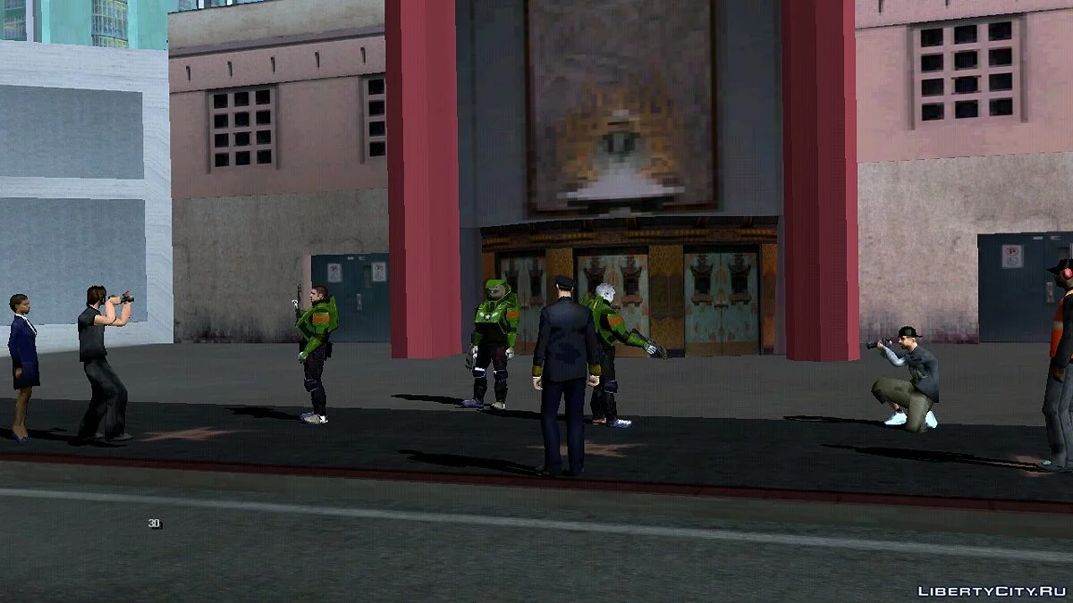 Космические рейнджеры и зомби на аллее звезд / GTA San Andreas (iOS, Android)