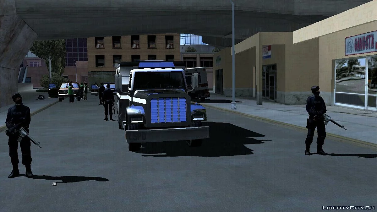 Криминальная сцена / GTA San Andreas (iOS, Android)