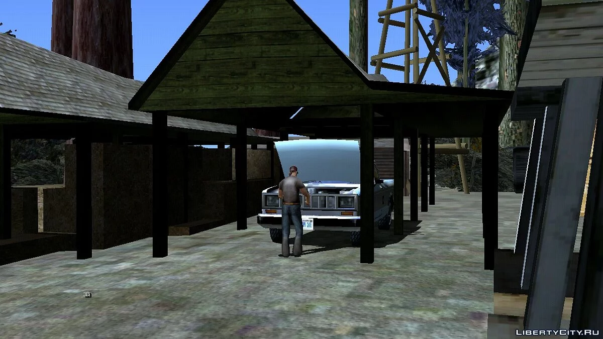 Лагерь Альтруистов на горе Чилиад / GTA San Andreas (iOS, Android)