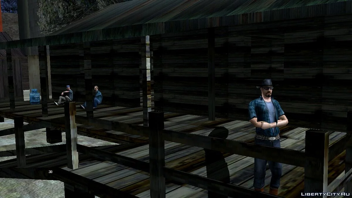 Лагерь Альтруистов на горе Чилиад / GTA San Andreas (iOS, Android)