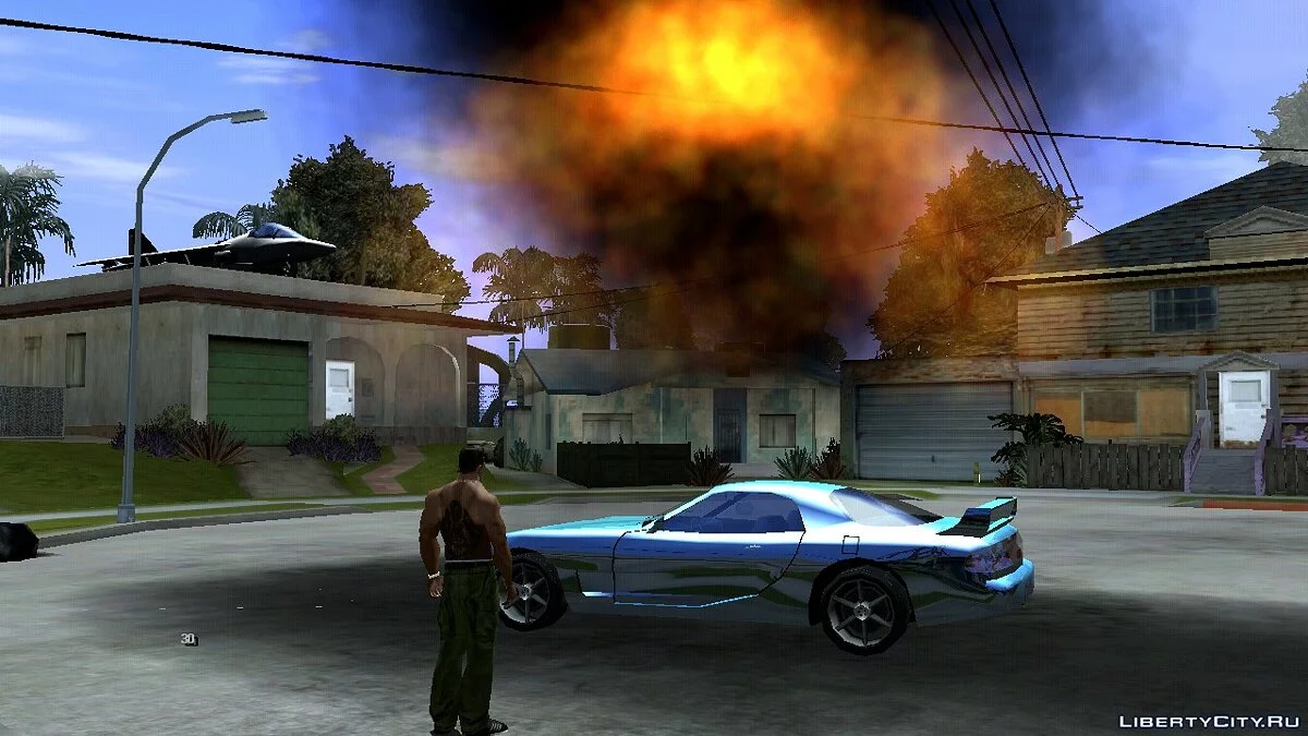 Магический мод (Возможность наколдовать машину) / GTA San Andreas (iOS, Android)