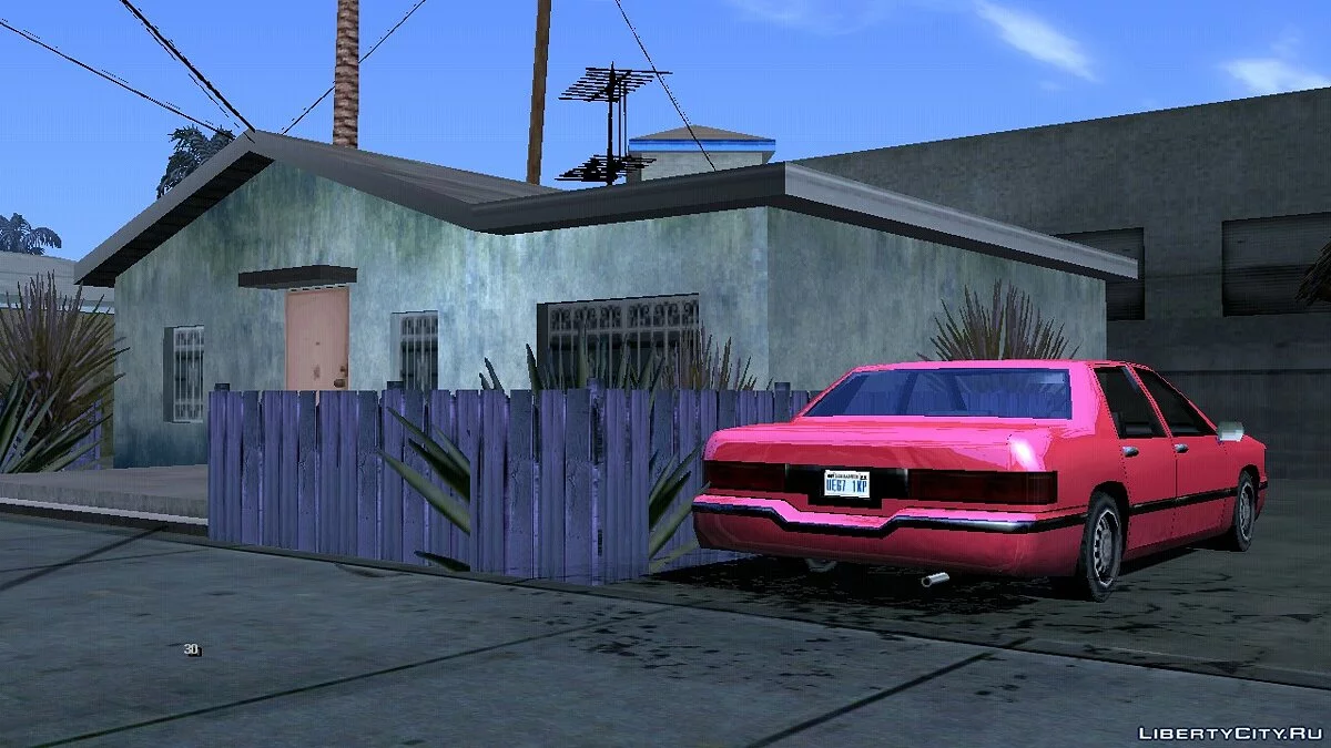 Новый транспорт возле сейф-хаусов в Лос-Сантосе / GTA San Andreas (iOS, Android)