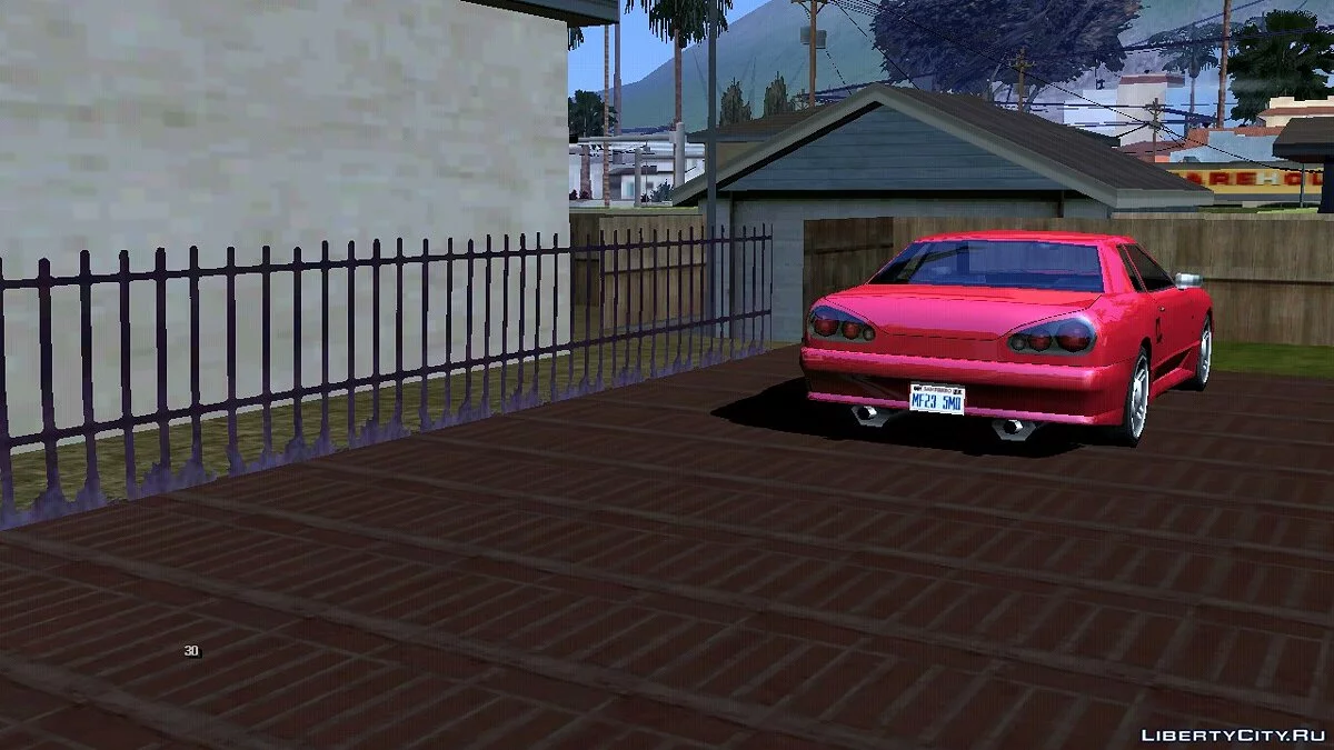 Новый транспорт возле сейф-хаусов в Лос-Сантосе / GTA San Andreas (iOS, Android)
