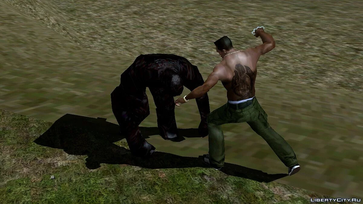 Охота на Бигфута (Снежный человек) / GTA San Andreas (iOS, Android)