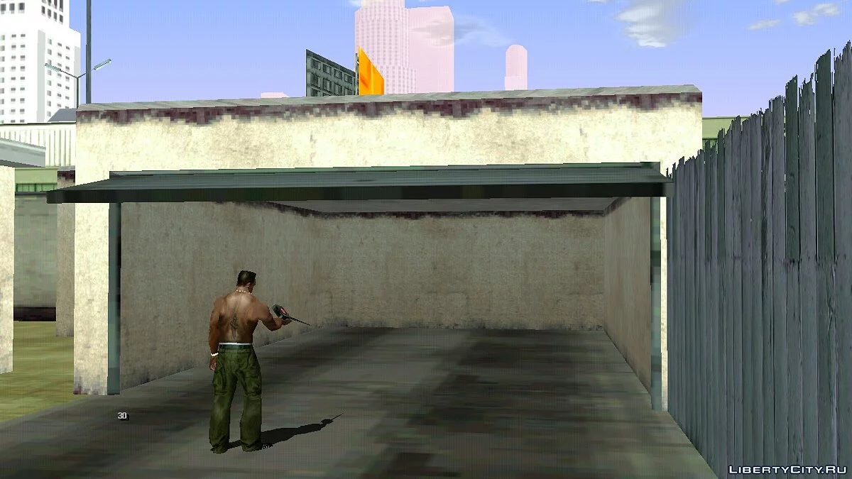 Открывать гаражи с помощью пульта  / GTA San Andreas (iOS, Android)