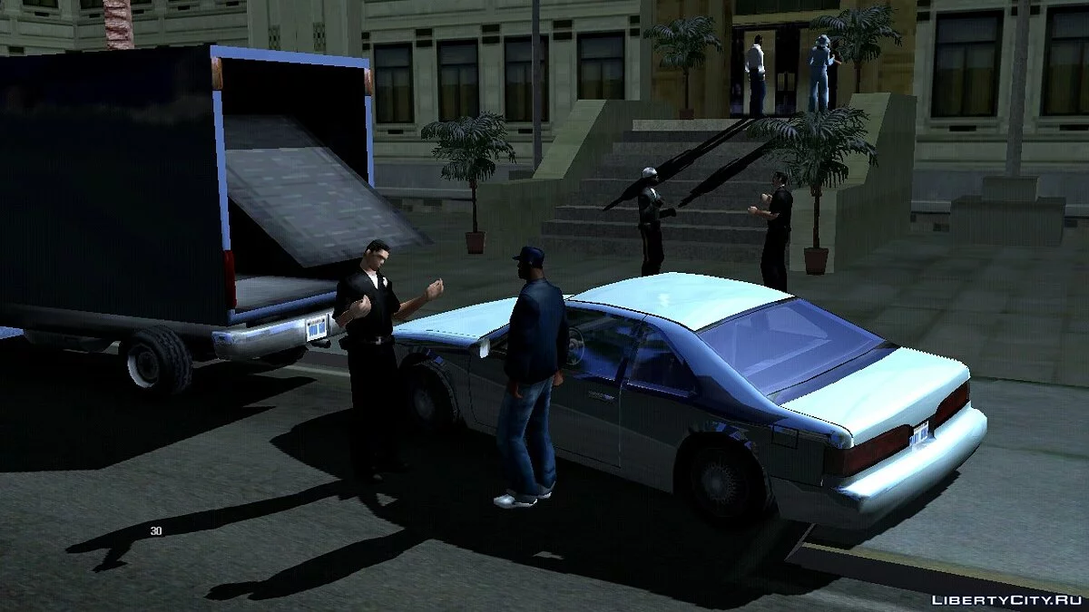 Оживление полицейского участка в Лос-Сантосе / GTA San Andreas (iOS, Android)