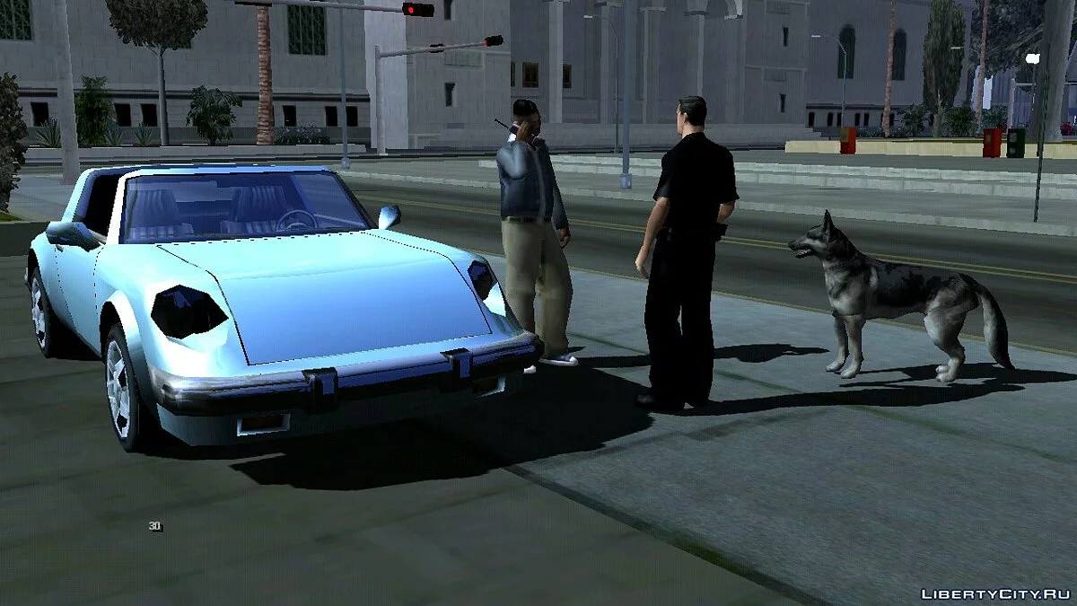 Оживление полицейского участка в Лос-Сантосе / GTA San Andreas (iOS, Android)