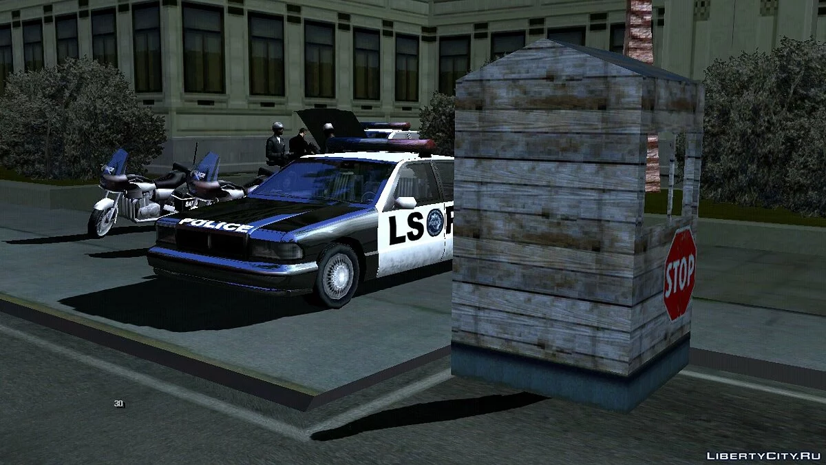 Оживление полицейского участка в Лос-Сантосе / GTA San Andreas (iOS, Android)