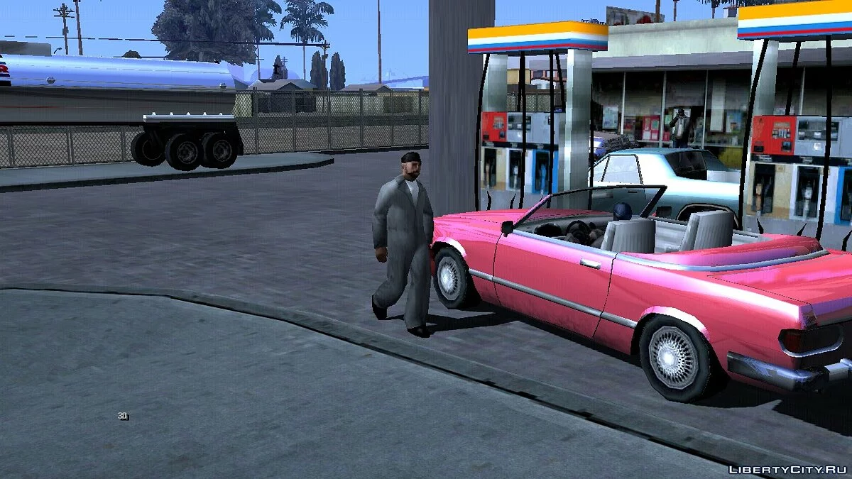 Оживление заправки в Лос-Сантосе / GTA San Andreas (iOS, Android)