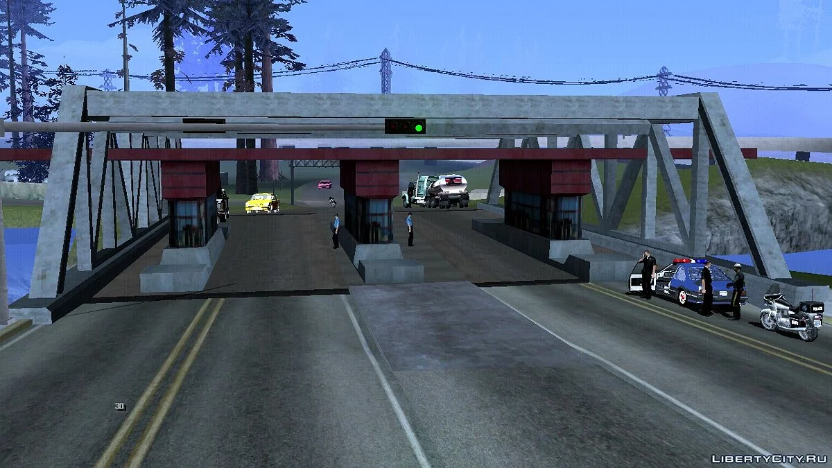 Платный проезд / GTA San Andreas (iOS, Android)