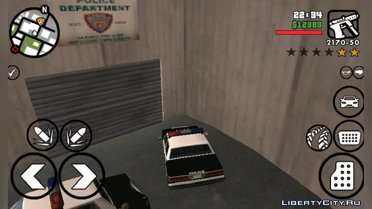 Починка полицейского транспорта / GTA San Andreas (iOS, Android)