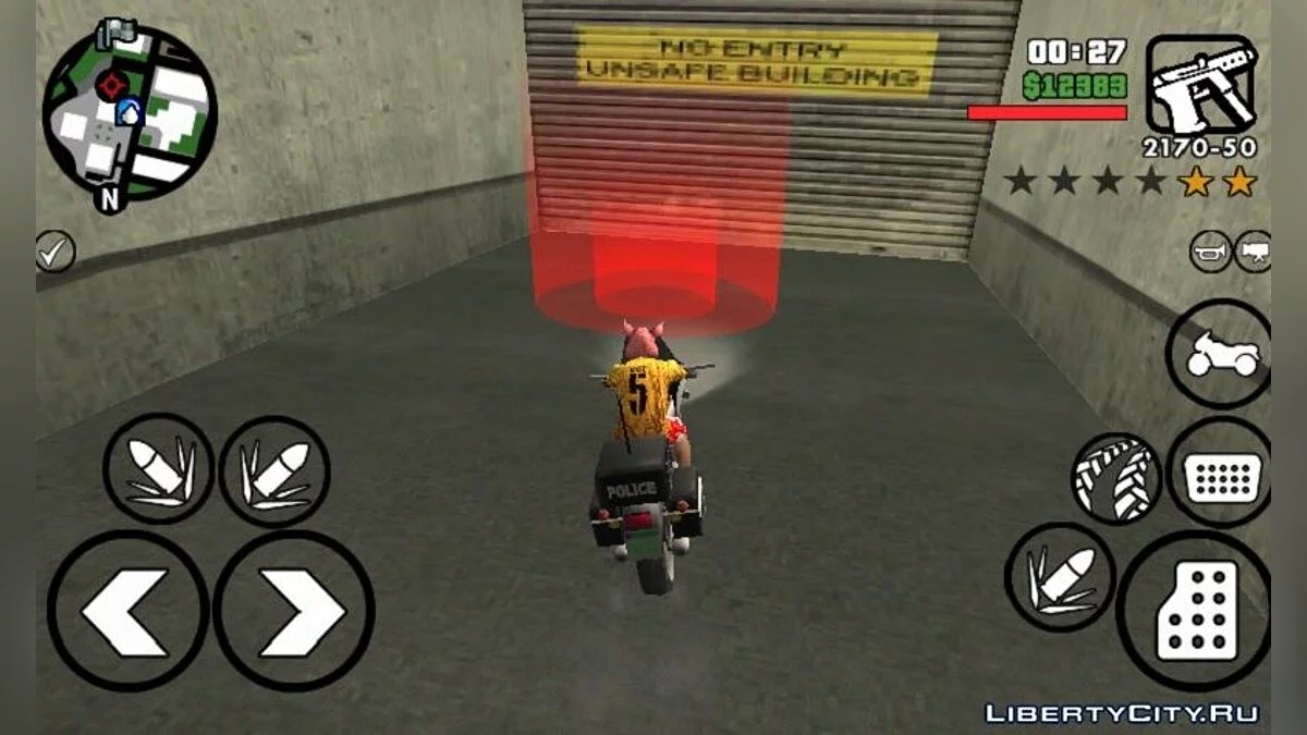 Починка полицейского транспорта / GTA San Andreas (iOS, Android)