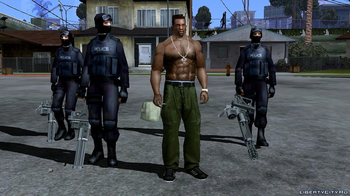 Скачать Позвать на помощь SWAT для GTA San Andreas (iOS, Android)