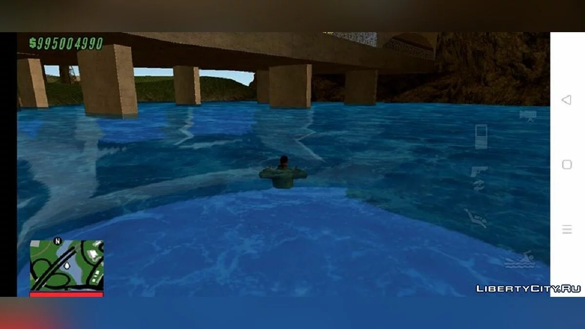 Шейдеры для воды / GTA San Andreas (iOS, Android)