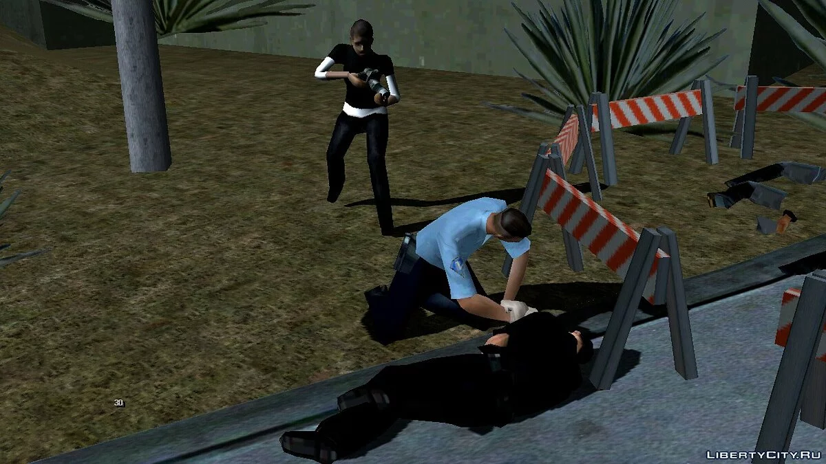 Страшное преступление (Криминальная сцена) / GTA San Andreas (iOS, Android)