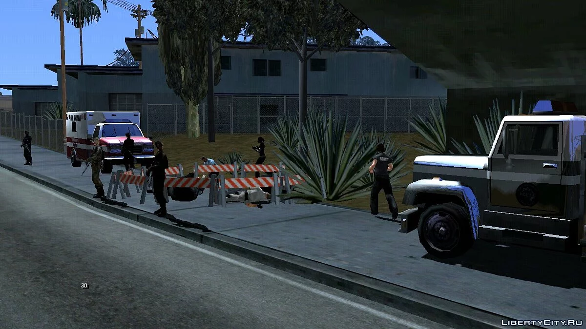Страшное преступление (Криминальная сцена) / GTA San Andreas (iOS, Android)