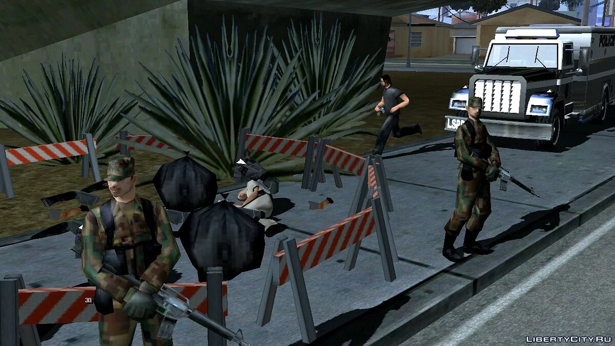 Страшное преступление (Криминальная сцена) / GTA San Andreas (iOS, Android)