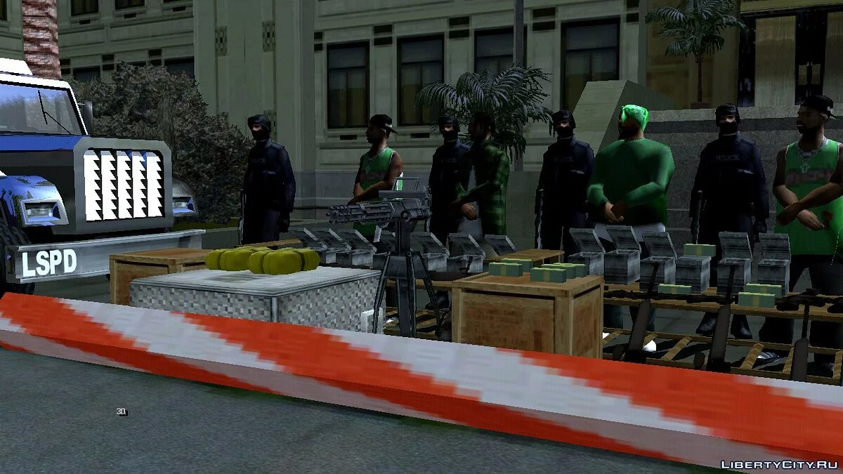 Удачное задержание Grove Street / GTA San Andreas (iOS, Android)